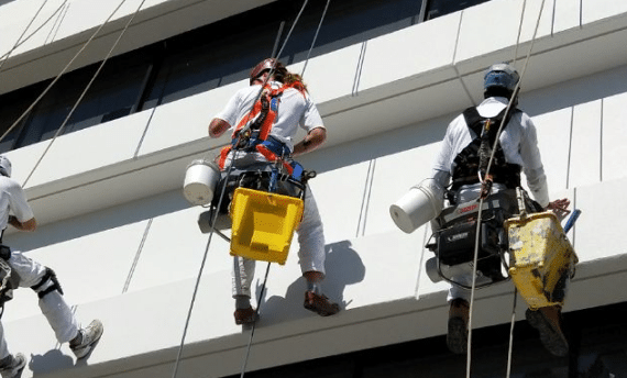 Abseiling Painters