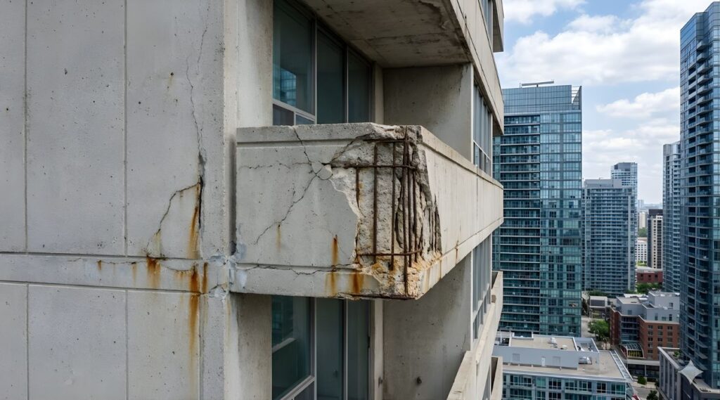 Reinforcement Corrosion in High‑Rise Buildings